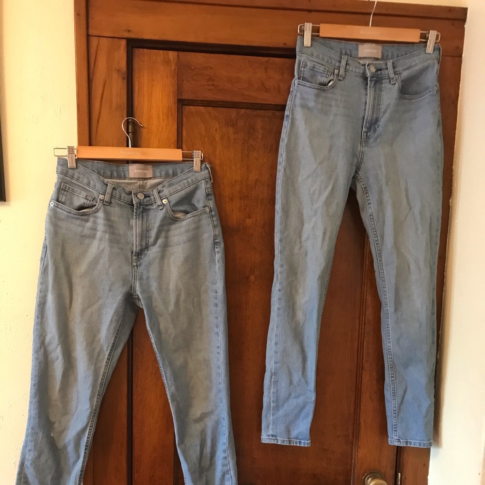 Bundle of a Everlane high rise skinnies